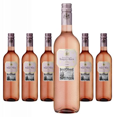 6 x Marqués de Riscal Rosado Rioja D.O. – 2022