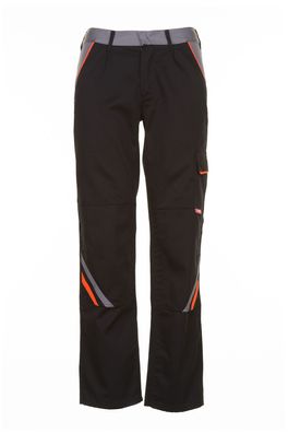 Arbeitshose Bundhose Visline schwarz/orange/zink Größe 44