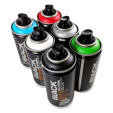 Montana Cans BLACK Mini 150ml 6er Set