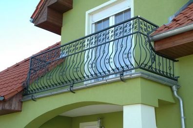 Schmiedeeisen Zaun Geländer Balkon Fall Schutz Treppen Balkone Handarbeit M129