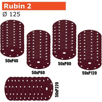 Festool Schleifscheiben StickFix RUBIN 2 125mm
