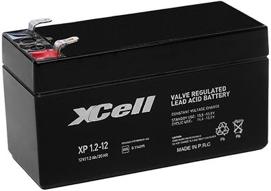 XCell Bleiakku XP1,2-12 12V 1,2Ah Pb