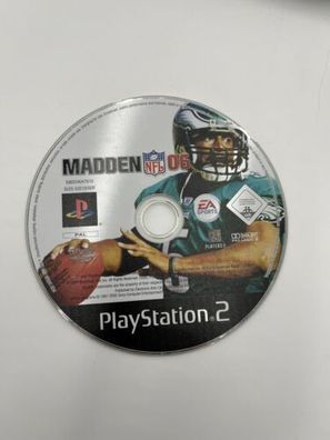 Playstation 2 Spiel Madden NFL 06 getestet nur Disk American Football EA Sports