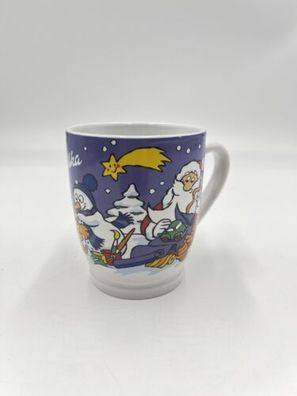 Milka Tasse Weihnachtsbecher Edition No 12 / 15 Sammeltasse Guter Zustand Becher