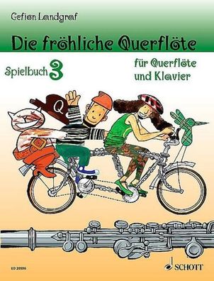 Die fröhliche Querflöte Spielbuch 3, Gefion Landgraf