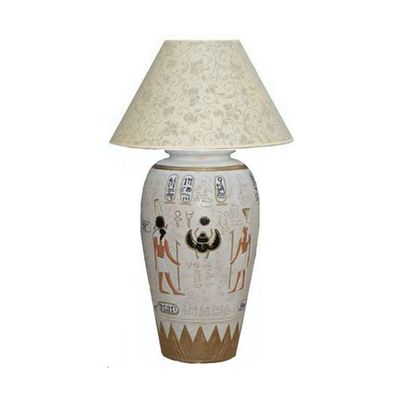 Stehleuchte Leuchte Lampe Figur Statue Skulptur 97cm Skulpturen Vase Schirm E65