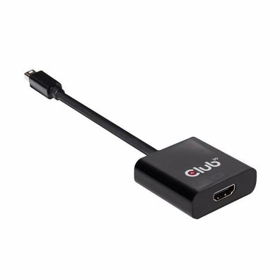 Club3D Adapter MiniDisplayPort > HDMI 2.0 3D 4K60Hz aktiv bulk