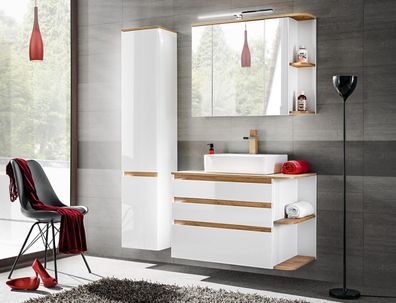 Badezimmer Design Badmöbel Sets Waschbecken Luxus Qualität Möbel Garnitur 3tlg