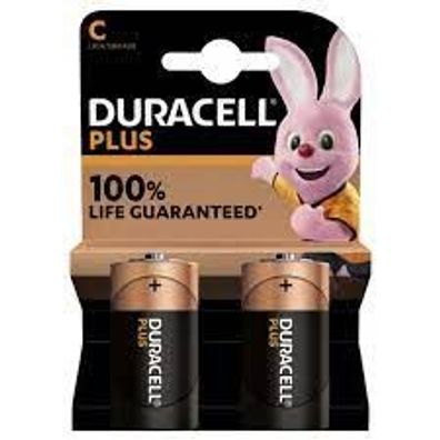 Alkaline c plus Blister 2 Duracell Duracell