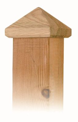 Post Ornament Pyramide Holz 80x80 mm G'Artdeco G'artdeco