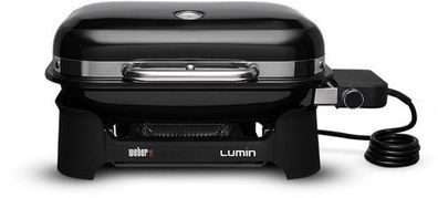 Lumin compact schwarz, elektrisch Grill Weber