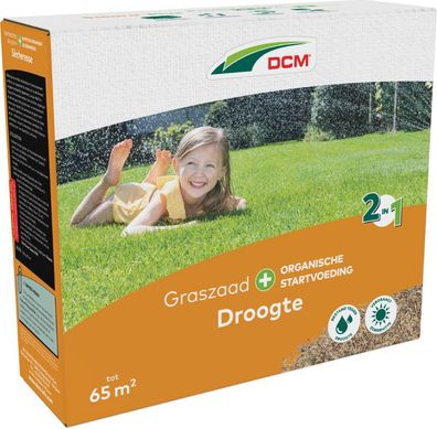 Grassamen 2 in 1 Trockenheit 65 M2 (2.275 kg) Dcm