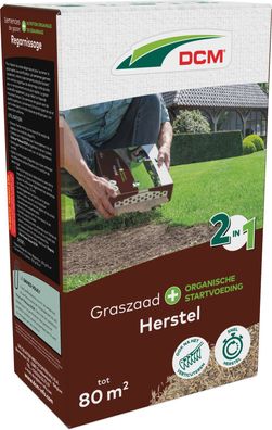 Grassamen 2 in 1 Rehabilitation 80 M2 (1,2 kg) Dcm