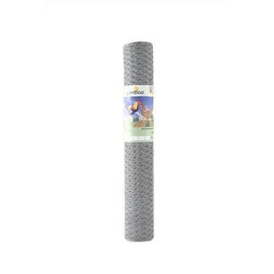 Verzinkte sechseckige Masche 13 x 0,7 mm 50 cm x 10 m Giardino