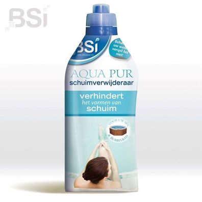 Aqua pur Schaumentferner 1 Liter Poolpflege Bsi