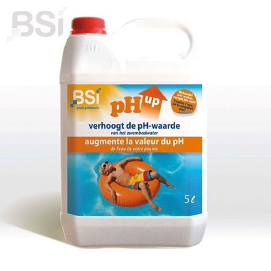 Ph up liquid 5 Liter Poolpflege Bsi