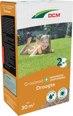 Grassamen 2 in 1 Trockenheit 30 M2 (1,05 kg) Dcm