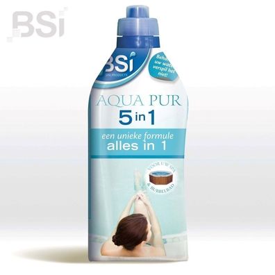 Aqua pur 5 in 1 Liter Poolpflege Bsi