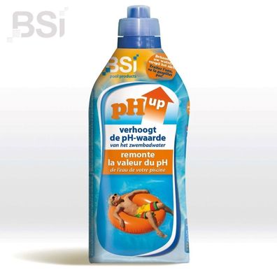 Ph up liquid 1 Liter Poolpflege Bsi