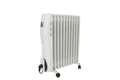 Ölradiator 2500 W 11 Lamellen LCD Anzeige Perel