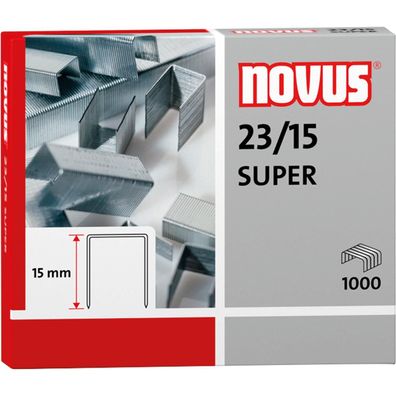 NOVUS 042-0044 Heftklammern 23/15 1000ST