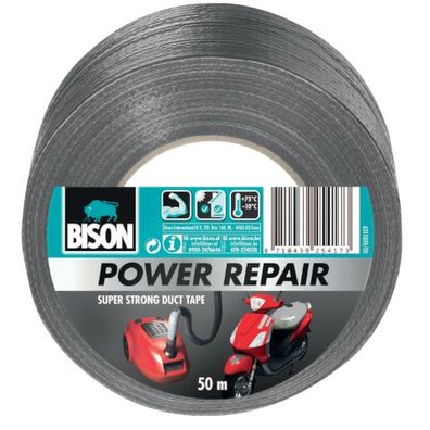 Power Repair Grau Rolle 50 m Bison