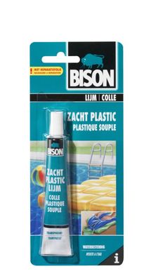 Weichplastikleim Blister 25 ml Bison