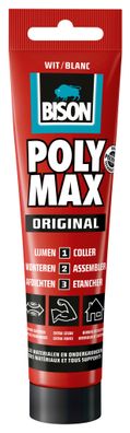 Poly Max Original Weiss Hängetube 165 g Bison