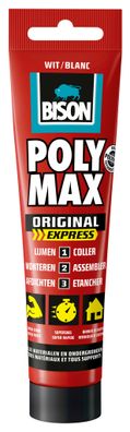 Poly Max Express Weiß Hängetube 165 g Bison