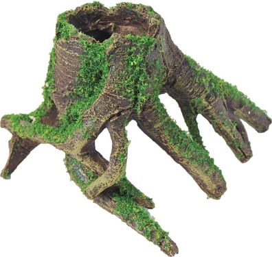 Polyresin Ornament Mangrove mit Moos 15x13x11 cm Dekoration - Gebr. de Boon