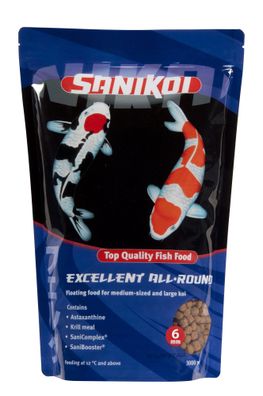 Karpfenfutter Sanikoi Excelent allround 6 mm 3 Liter Velda