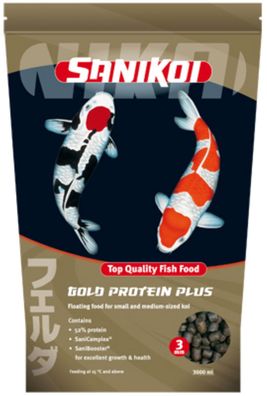 Sanikoi Gold Protein Plus 3 mm 3 Liter Fischfutter Velda