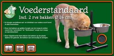 H Hundenapf standard 24 cm Gebr. De boon