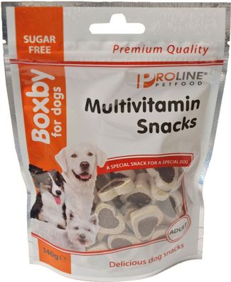 Proline Boxby Multivitaminsnacks 140 Gramm Gebr. De boon