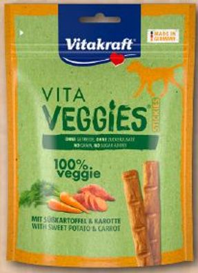 Vita Veggies Sticks Süßkartoffel 80g Tiernahrung Vitakraft