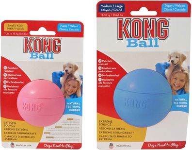 Welpenball mit Loch klein (Durchmesser 6 cm) Kong