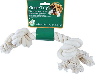 Floss toy weiß groß Spielhund Gebr. De boon