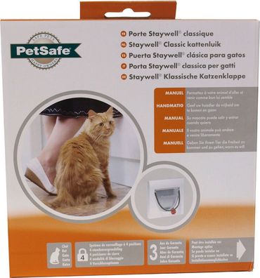 PetSafe Katzentür nr. 917 weiß PetSafe Gebr. De boon