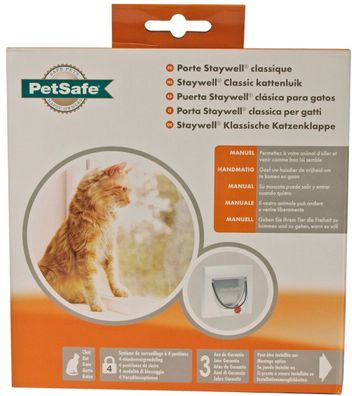 PetSafe Katzentür Nr. 919 weiß PetSafe Gebr. De boon