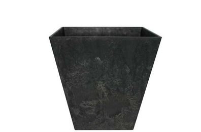 Bloempot Topf Ella zwart 35 x 34 cm - Artstone