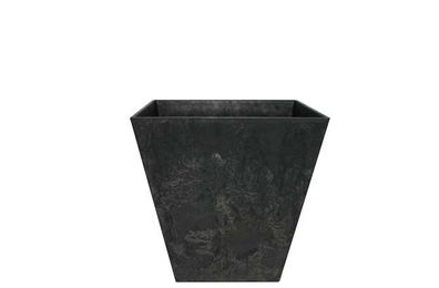 Bloempot Topf Ella zwart 20 x 20 cm - Artstone