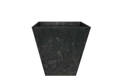 Bloempot Topf Ella zwart 30 x 29 cm - Artstone