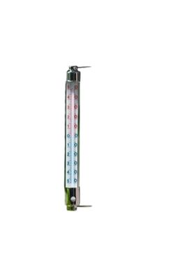 Rahmen Thermometer Metall 20x2,5x2,5cm Nature