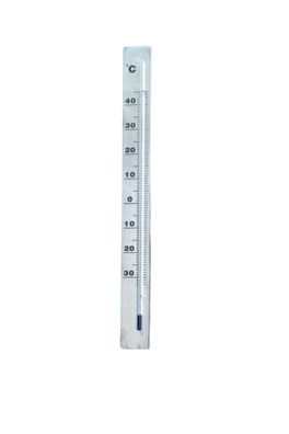 Wandthermometer Aluminium 37x3,8x0,6cm Nature