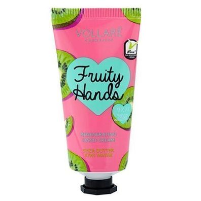 Vollare Fruity Hands Regenerierende Handcreme mit Shea Butter & Kiwi