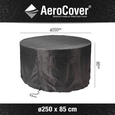 Gartenmöbelabdeckung Ø. 250xh85 cm AeroCover