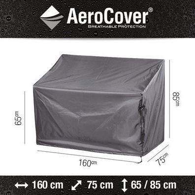 Gartenbankabdeckung 160x75x65/85 cm AeroCover