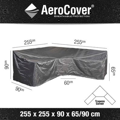 Bezug Lounge Set Ecke Hochlehner 255 x 255 x 90 cm AeroCover