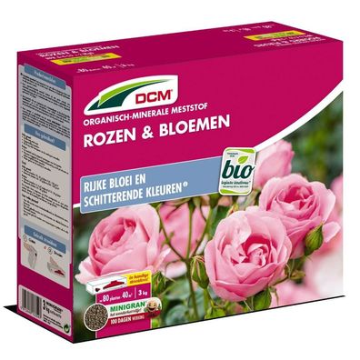 Dünger Rosen & Blumen 3 kg Dcm