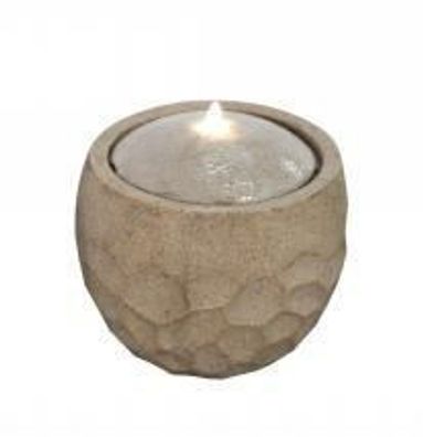 Springbrunnen arkansas l41b41h37 cm stonE'lite